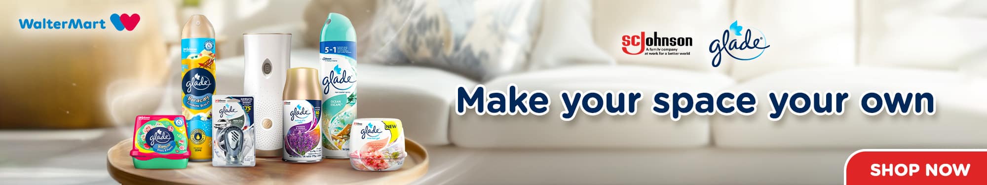 Glade banner