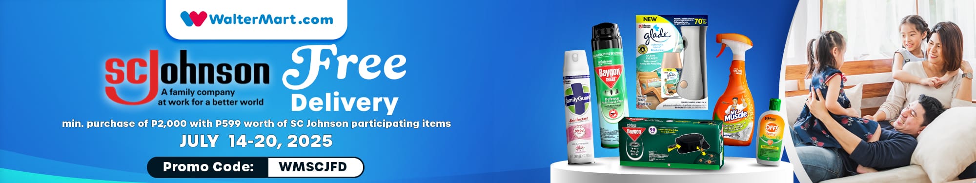 July SCJ FreeDel_Brand Store Banner