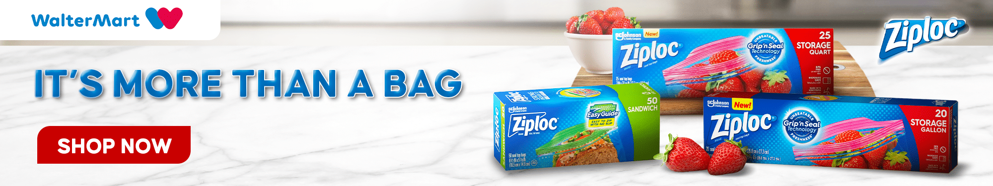 ZIPLOC banner