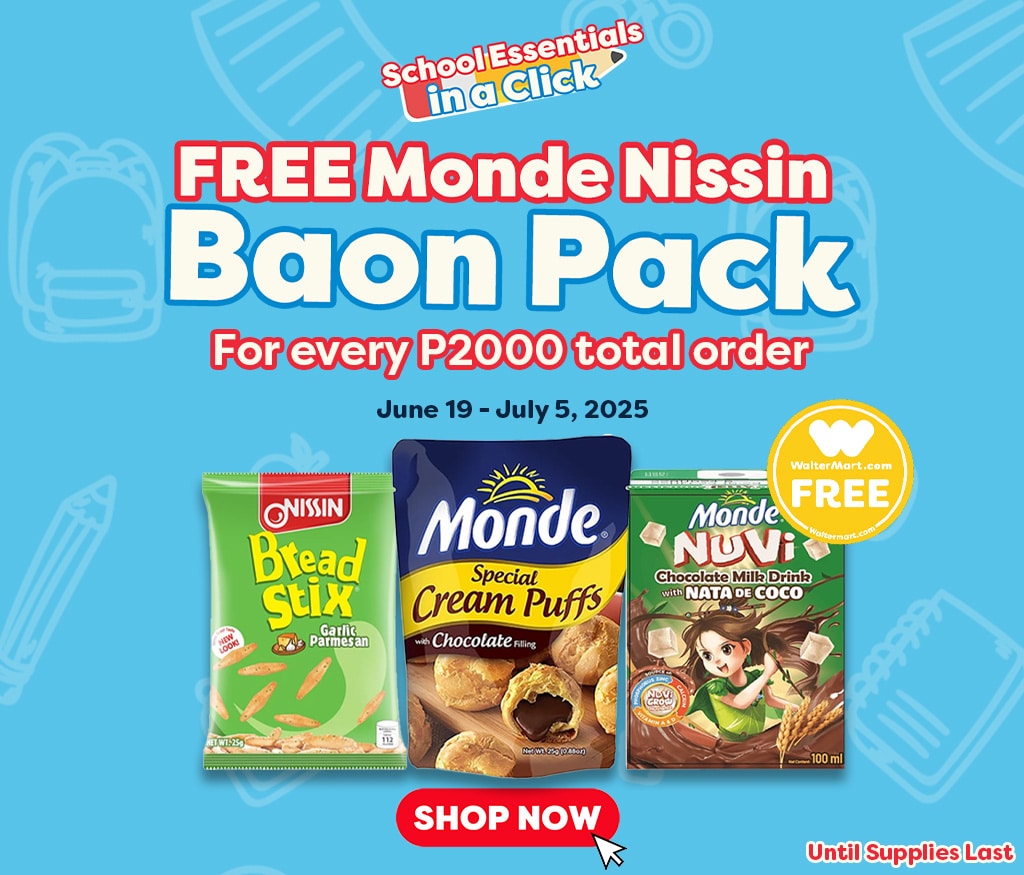 Free Monde Nissin Baon Pack