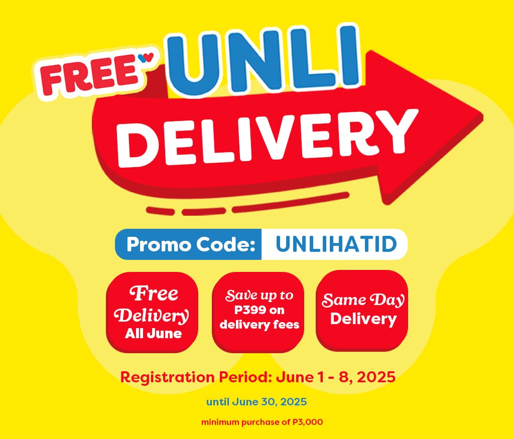 free delivery, unli, unlidelivery
