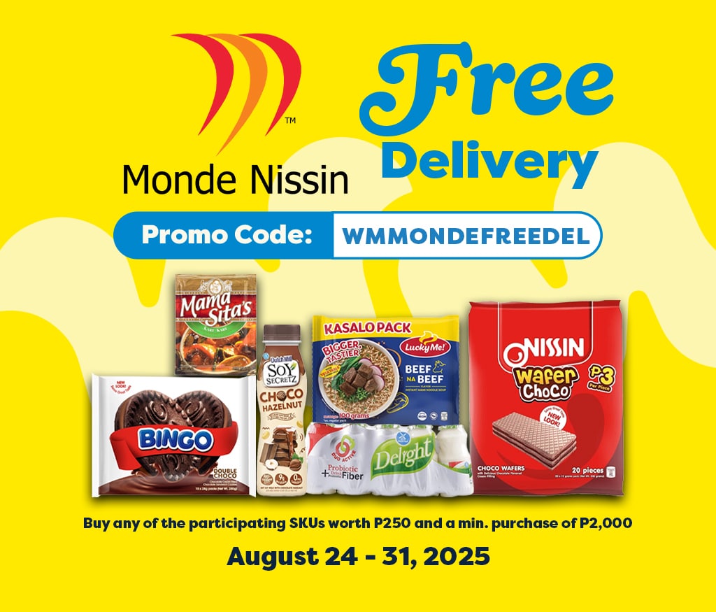 free delivery, free shipping, monde nissin