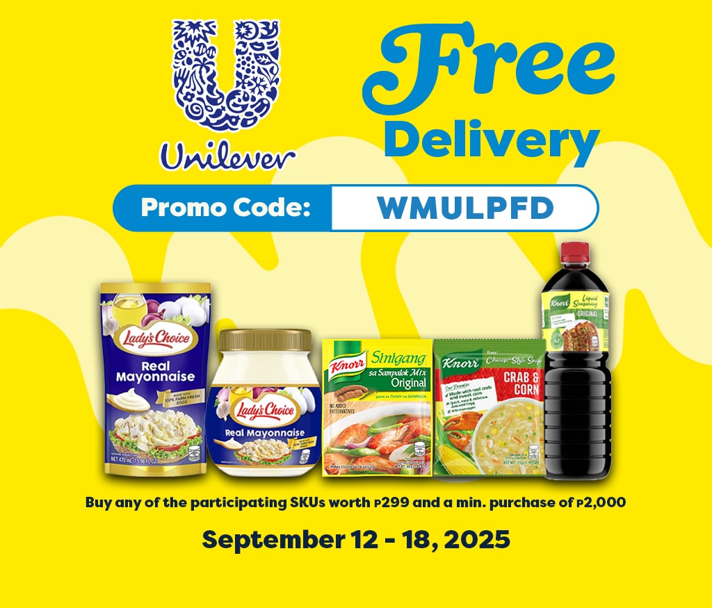 free delivery, free shipping, unilever