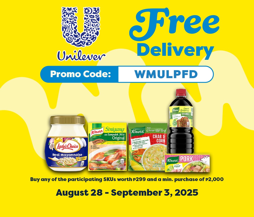 free delivery, free shipping, unilever