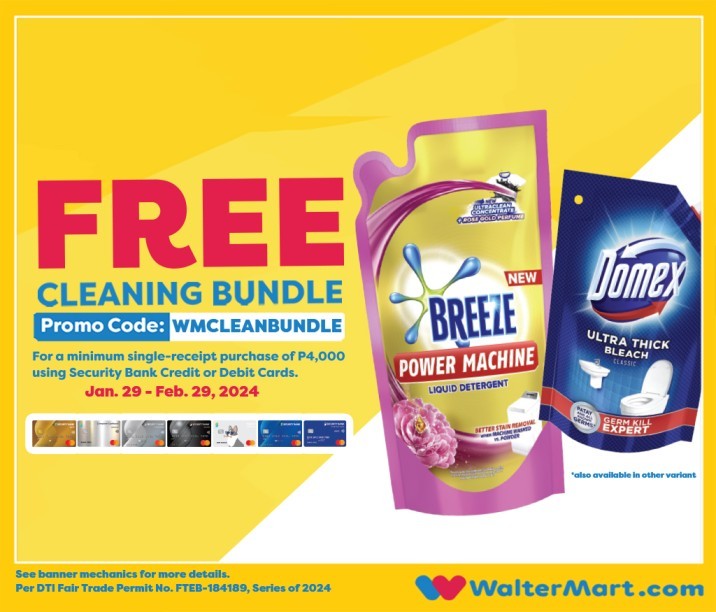 Free Cleaning Bundle