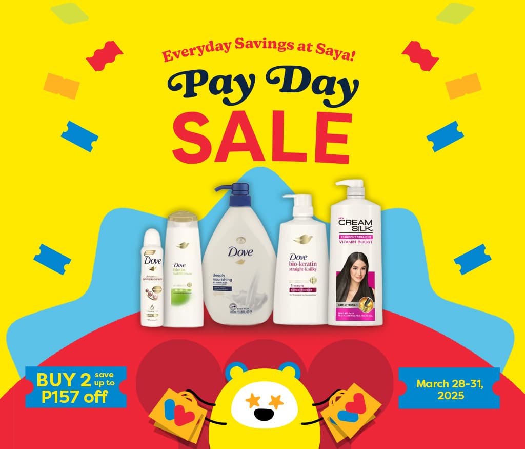 PAYDAY SALE, SAVINGS, MARCH PAYDAY SALE