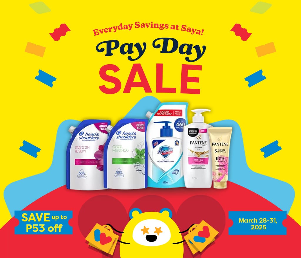 PAYDAY SALE, SAVINGS, MARCH PAYDAY SALE