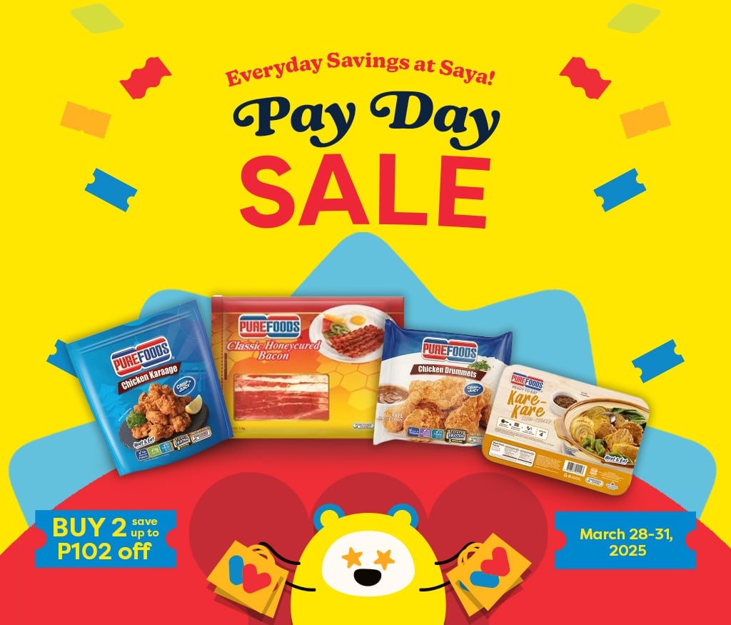 PAYDAY SALE, SAVINGS, MARCH PAYDAY SALE