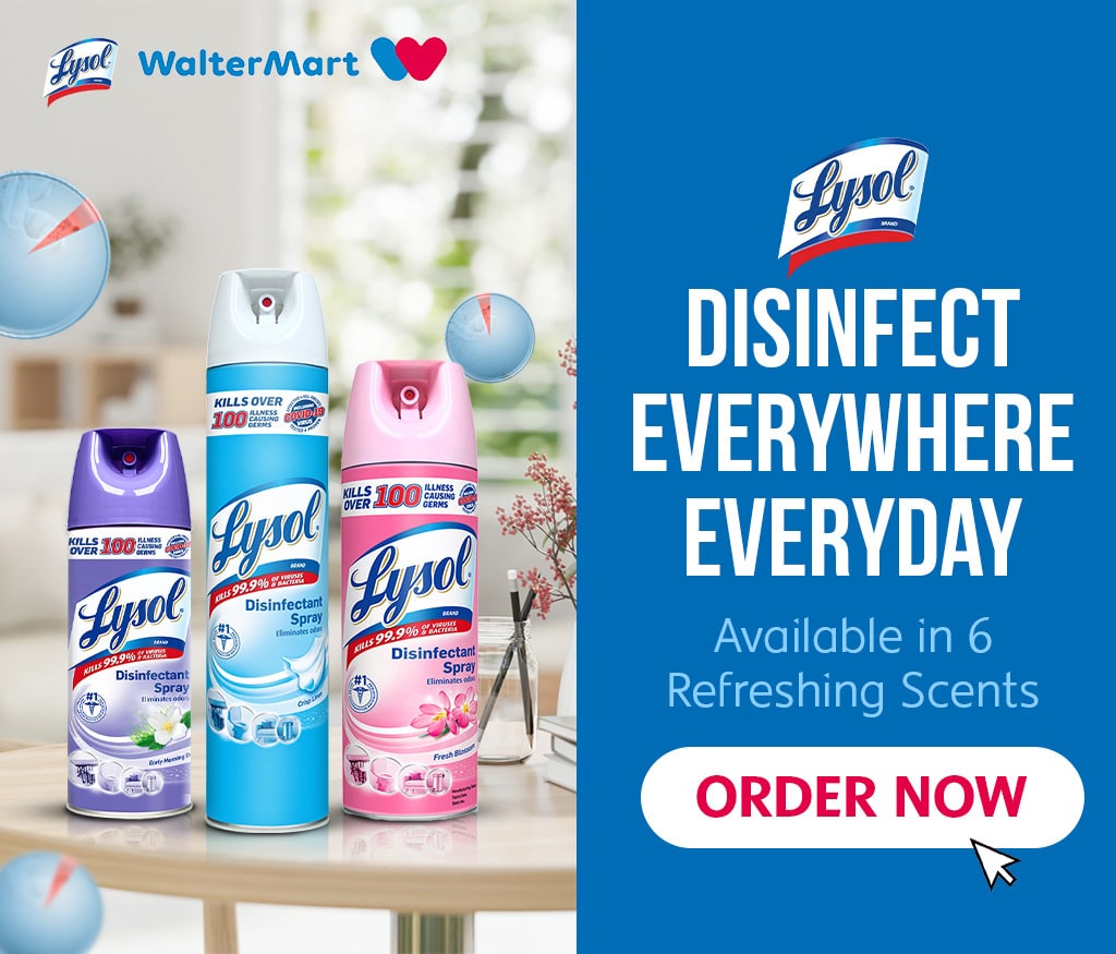 Disinfectant Spray, Lysol