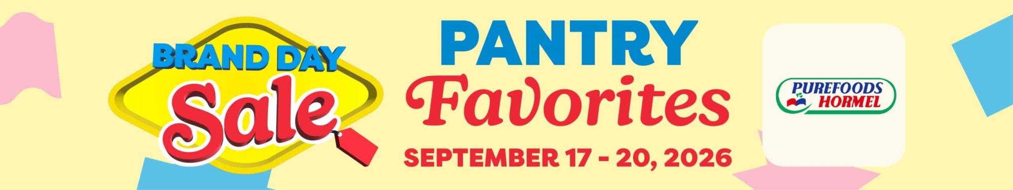 Re WMGD Memo &ndash; PANTRY FAVORITES &ndash; WEEKEND SALE (SEPT 17 &ndash; 20, 2026)_BSB_PF