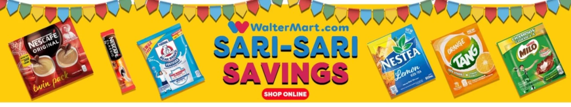 Sari-Sari Savings Brand Shop Banner (Food)