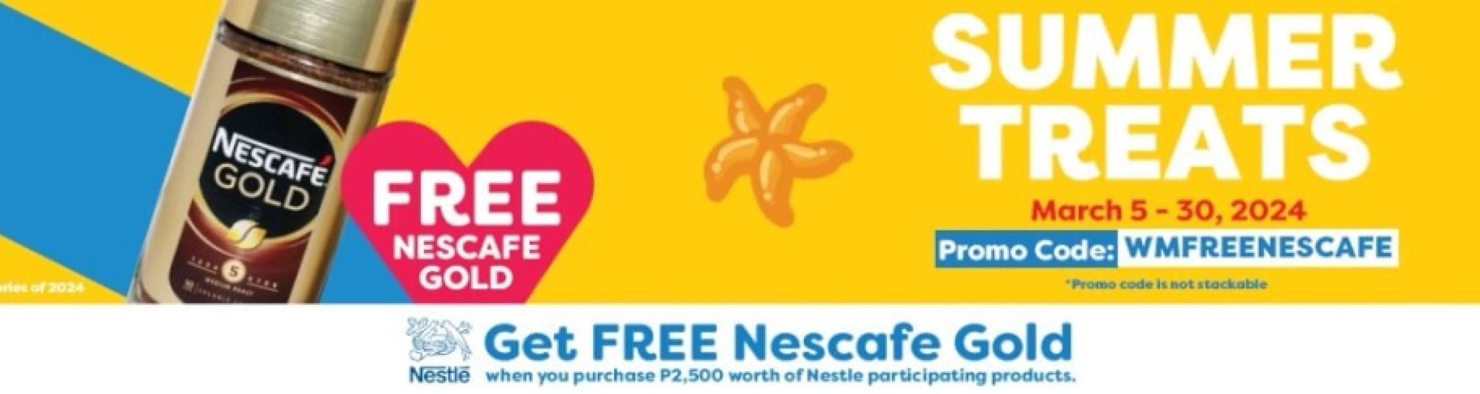 Nestle Summer Treats – Free Nescafe Gold