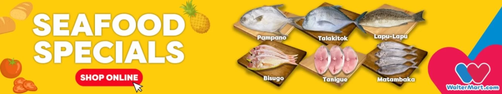 Seafood Specials - Fish