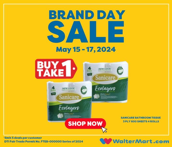 Grocery Delivery, Same Day Delivery, Brand Day Sale, Tissue