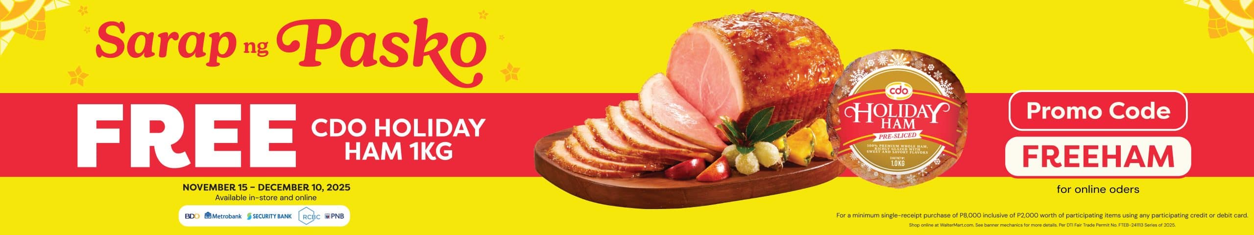 MGD Marketing Advisory NOV Card+ FREEHAM (Nov 15 – Dec 10)_Brand Shop Banner