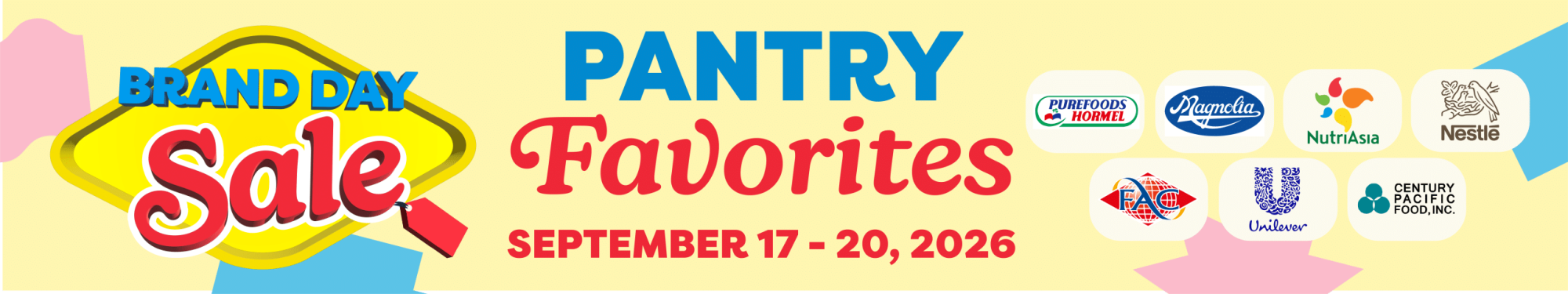 Re WMGD Memo &ndash; PANTRY FAVORITES &ndash; WEEKEND SALE (SEPT 17 &ndash; 20, 2026)_BSB
